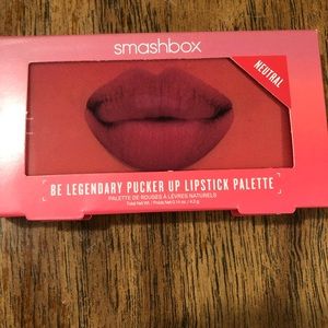 Smashbox lipstick palette